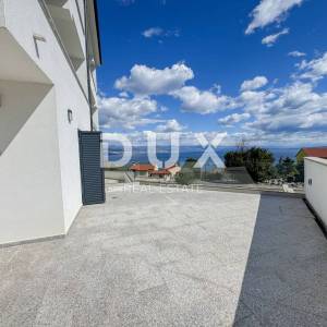 OPATIJA, IČIĆI - prizemlje - veći stan s okućnicom u novogradnji s pogledom na more, LOKACIJA!