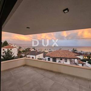 OPATIJA, IČIĆI - stan 150m2 s panoramskim pogledom na more, potpuno namješten za najam