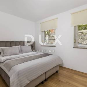 OPATIJA, IČIĆI - stan 70m2 s terasom, pogledom na more, okućnicom i zajedničkim bazenom