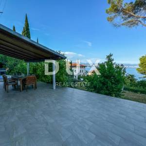 OPATIJA, IČIĆI – stan s predivnom terasom drugi red do mora u top stanju, pogled, parking