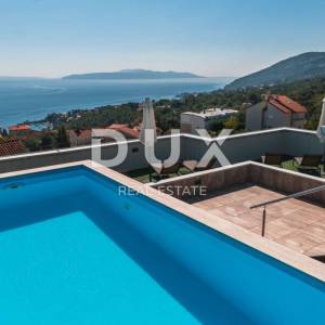 OPATIJA, IČIĆI - stan u novogradnji za najam, 95m2, pogled na more, bazen, privatni parking