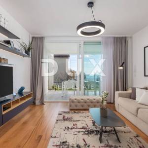 OPATIJA, IČIĆI - stan u novogradnji za najam, 95m2, pogled na more, bazen, privatni parking