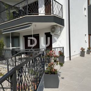 OPATIJA, IČIĆI - stan u prizemlju za najam, bazen, pogled na more