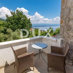 OPATIJA, IČIĆI - veća kuća 400m2 s okućnicom u blizini plaže za dugoročni najam, pogled na more