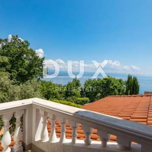 OPATIJA, IČIĆI - veća kuća 400m2 s okućnicom u blizini plaže za dugoročni najam, pogled na more