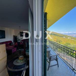 OPATIJA, IČIĆI – veći stan u privatnoj kući s vrhunskim pogledom na more, terasa, blizina mora