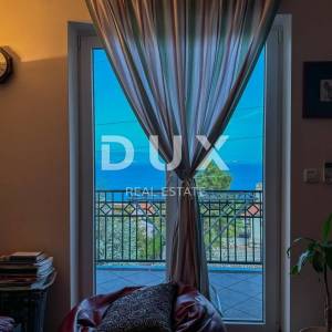 OPATIJA, IČIĆI – veći stan u privatnoj kući s vrhunskim pogledom na more, terasa, blizina mora