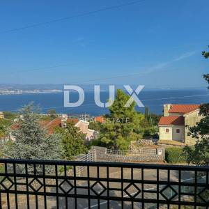 OPATIJA, IČIĆI – veći stan u privatnoj kući s vrhunskim pogledom na more, terasa, blizina mora