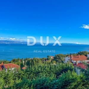 OPATIJA, IČIĆI - vrhunski dom u novijoj zgradi s bazenom blizu plaže, panoramski pogled i garaža