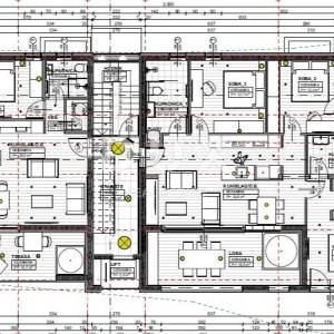 OPATIJA, IČIĆI – zemljište s građevinskom dozvolom za luksuznu zgradu, 5 stanova i panoramski pogled na more
