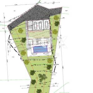 OPATIJA, IČIĆI - zemljište za vilu s građevinskom dozvolom 300m2 blizu plaže i Opatije