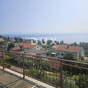 OPATIJA, IKA- 2 stana 143m2 (80m2 + 63m2) prizemlje i 2.kat s pogledom na more + okoliš 250m2