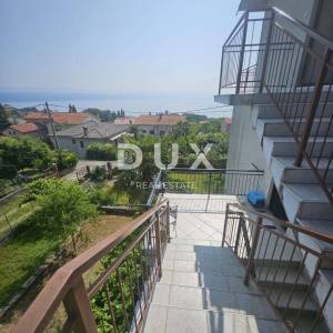 OPATIJA, IKA- 2 stana 143m2 (80m2 + 63m2) prizemlje i 2.kat s pogledom na more + okoliš 250m2
