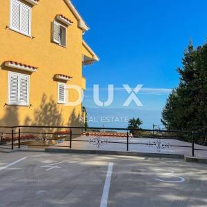 OPATIJA, IKA - dvoetažni stan s panoramskim pogledom na more na mirnoj lokaciji