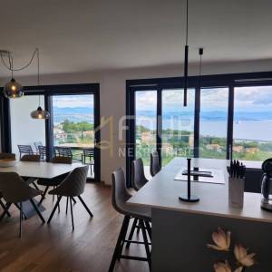 Opatija, Ika, moderan dvoetažni stan 3s+db, novogradnja