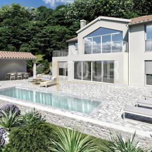 Opatija, Ika, novogradnja, luksuzna vila s bazenom