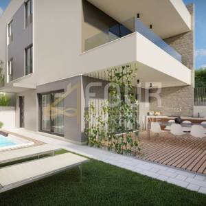 Opatija, Ika- okolica, moderna novogradnja, penthouse + krovna terasa