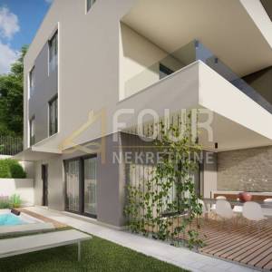 Opatija, Ika- okolica, moderna novogradnja, penthouse + krovna terasa