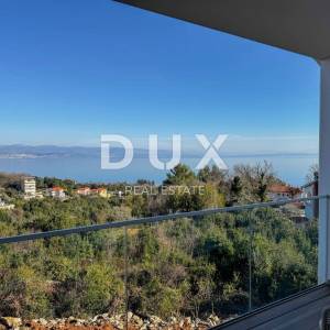 OPATIJA, IKA - posljednji stan u novogradnji 99m2 + panoramski pogled na more