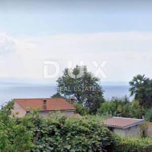 OPATIJA, IKA- stan 63m2, DB+1S, 2.kat s pogledom na more i velikom terasom + okućnica cca 125m2