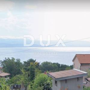 OPATIJA, IKA - stan 80m2, DB+2S, prizemlje, s pogledom na more i velikom terasom + okućnica cca 125m2