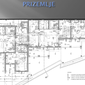 OPATIJA, JUŠIĆI - zemljište 1330m2 sa započetom gradnjom objekta od 1250m2 s pogledom na more 