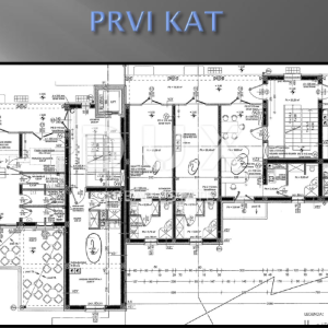 OPATIJA, JUŠIĆI - zemljište 1330m2 sa započetom gradnjom objekta od 1250m2 s pogledom na more 