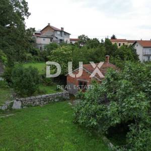 OPATIJA, KASTAV, TRINAJSTIĆI- kuća 110m2 s pogledom na more + garaža 90m2 + pomoćne zgrade 45m2 + okoliš 4100m2