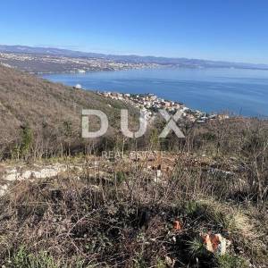 OPATIJA ,KOLAVIĆI- građ. zemljište, 914 m2, PANORAMSKI POGLED NA MORE!!!