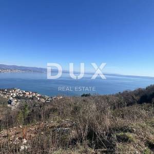 OPATIJA ,KOLAVIĆI- građ. zemljište, 914 m2, PANORAMSKI POGLED NA MORE!!!