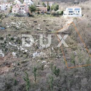 OPATIJA ,KOLAVIĆI- građ. zemljište, 914 m2, PANORAMSKI POGLED NA MORE!!!
