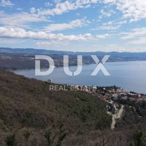 OPATIJA ,KOLAVIĆI- građ. zemljište, 1017 m2, PANORAMSKI POGLED NA MORE!!!