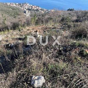 OPATIJA ,KOLAVIĆI- građ. zemljište, 1017 m2, PANORAMSKI POGLED NA MORE!!!
