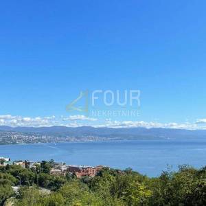 Opatija, komforan stan, 3s+db, sauna, prekrasna terasa, garažno mjesto