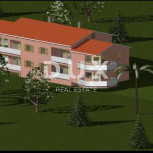 OPATIJA, LIGANJ - zemljište s građevinskom dozvolom za dvije duplex vile s bazenom