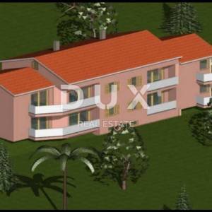 OPATIJA, LIGANJ - zemljište s građevinskom dozvolom za dvije duplex vile s bazenom