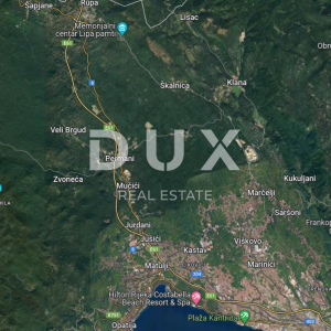 OPATIJA, LIPA - ZEMLJIŠTE 9.254 m2 - DIO UZ ASFALTIRANU CESTU!!! PRILIKA!!!