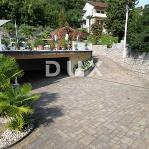 OPATIJA, LOVRAN- apartmanska zgrada od 700m2 s bazenom + 6000m2 zemljišta s građevnom dozvolom za wellness resort s 28 soba...