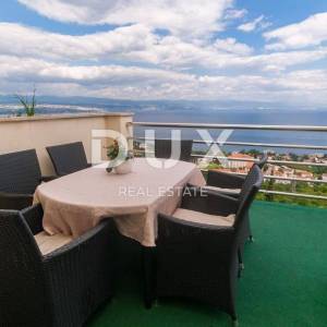 OPATIJA, LOVRAN- atraktivna vila 380m2 s panoramskim pogledom na more i bazenom + okoliš 700m2