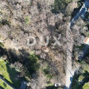 OPATIJA, LOVRAN, DOBREĆ- građevinsko zemljište 1250m2 s pogledom na more za obiteljsku kuću/ villu/ apartmane/ kuću za iznajmlj...