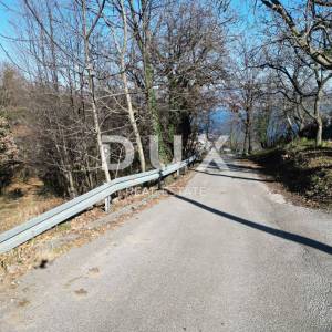 OPATIJA, LOVRAN, DOBREĆ- građevinsko zemljište 1250m2 s pogledom na more za obiteljsku kuću/ villu/ apartmane/ kuću za iznajmlj...