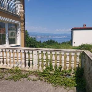OPATIJA, LOVRAN, DOBREĆ - kuća 390m2 s prekrasnim pogledom na more + okućnica 850m2