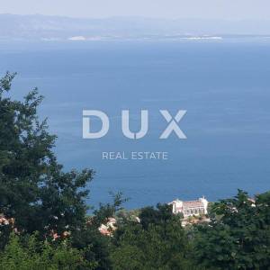 OPATIJA, LOVRAN, DOBREĆ - kuća 390m2 s prekrasnim pogledom na more + okućnica 850m2