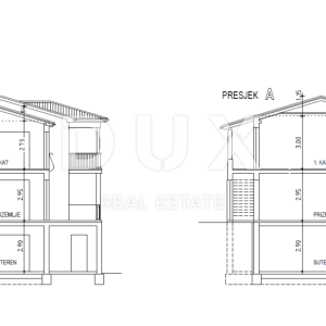 OPATIJA, LOVRAN, DOBREĆ - kuća 390m2 s prekrasnim pogledom na more + okućnica 850m2