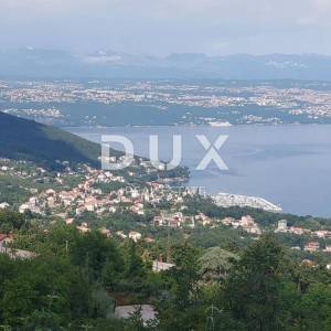 OPATIJA, LOVRAN, DOBREĆ - kuća 390m2 s prekrasnim pogledom na more + okućnica 850m2