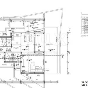 OPATIJA, LOVRAN, DOBREĆ - visoki roh-bau 250 m2 s panoramskim pogledom na more