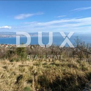 OPATIJA, LOVRAN - građevinski teren 1320m2 S GRAĐEVINSKOM DOZVOLOM!!! za obiteljsku kuću- villu/ stambenu zgradu - stanove...