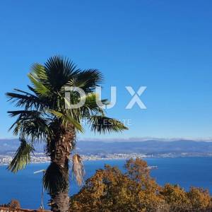 OPATIJA, LOVRAN - građevinski teren 668m2 s kvalitetnim pogledom na more