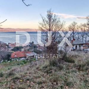 OPATIJA, LOVRAN- građevinsko zemljište 5000m2 za gradnju 4 ville 