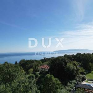 OPATIJA, LOVRAN, IKA- građevinsko zemljište 750m2 s pogledom na more
